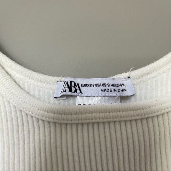 Zara Ruffle Cropped Tank - Picture 3 of 3